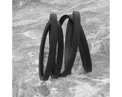 Aandrijfriem Rubber - Compatibel met LT150/LT160/LT170/LT180 - Slijtvast - Hoge temperatuur weerstand - 1 stuk - Zwart - Grasmaaier Riem