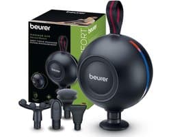 Thijox - Massagepistool voor Triggerpointmassage, Ergonomisch en Compact Design, Krachtige en Stille Spiermassage, 5 Opzetstukken, Druksensor voor Opt