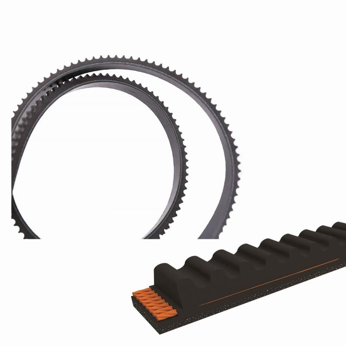 Aandrijfriem 1/2 inch x 205,7 cm - Voor Grasmaaier — afbeelding 1