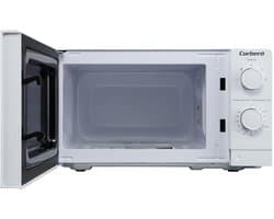 SnelShoppen - Magnetron Wit 19,5L | 700W | 5 standen | Ontdooifunctie | Draaiplateau 24,5cm | Timer 35 minuten | Keuken Magnetron voor Thuis | Compact