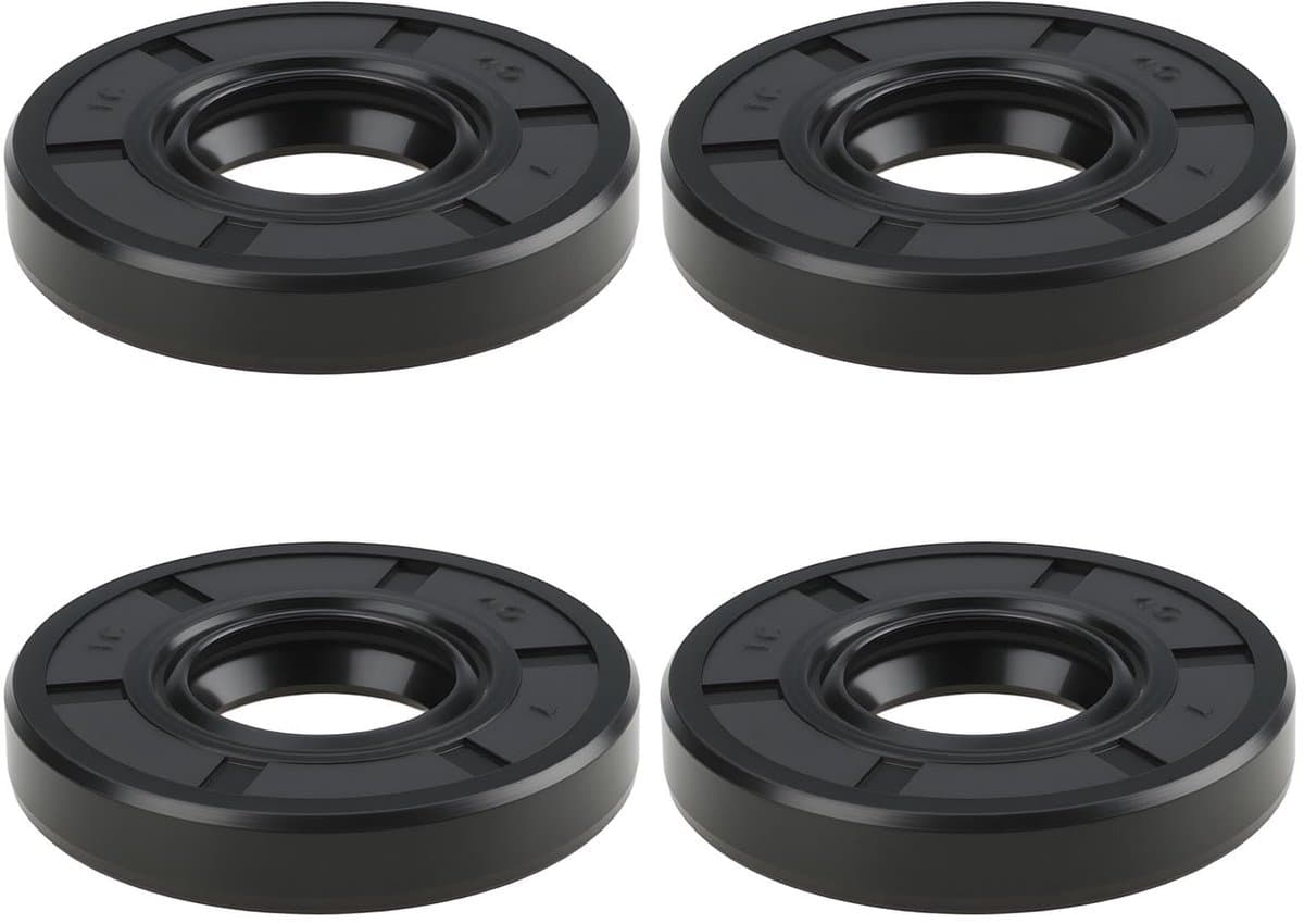 Dailygoods- Lipseal 17x40x7mm - 4 Stuks - Afdichtingskit - Oliebestendig Rubber - Compatibel met MTD/Cub Cadet - Vermindert Slijtage - Afdichtring — afbeelding 1