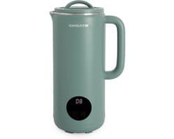 CREATE - Sojamelk maker - Multifunctionele machine - 850 ml - Soepmaker - Notenmelk maker - Timer 12 uur - Sage - VEGAN MILK MAKER STUDIO