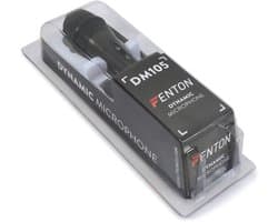 Microfoon - Fenton DM105 handmicrofoon met kabel - Karaoke microfoon - Zang microfoon