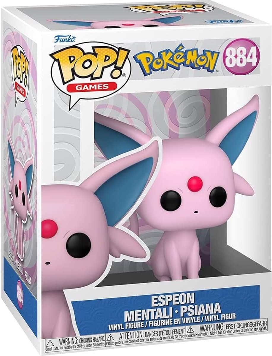 Pop Games: Pokémon Espeon - Funko Pop #884 — afbeelding 1
