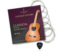 Klassieke gitaar snaren Nylon - Spaanse akoestische gitaar - + Plectrum - Gitaarsnaren Set - CS-01A
