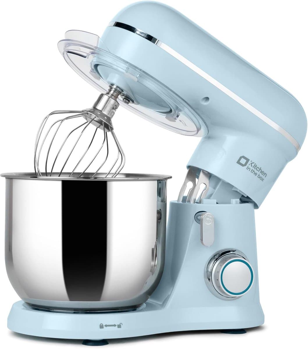 Keukenmachine - Mixer deeg - Bakken thuis - Krachtige motor - 3.5 liter - Blauw — afbeelding 1