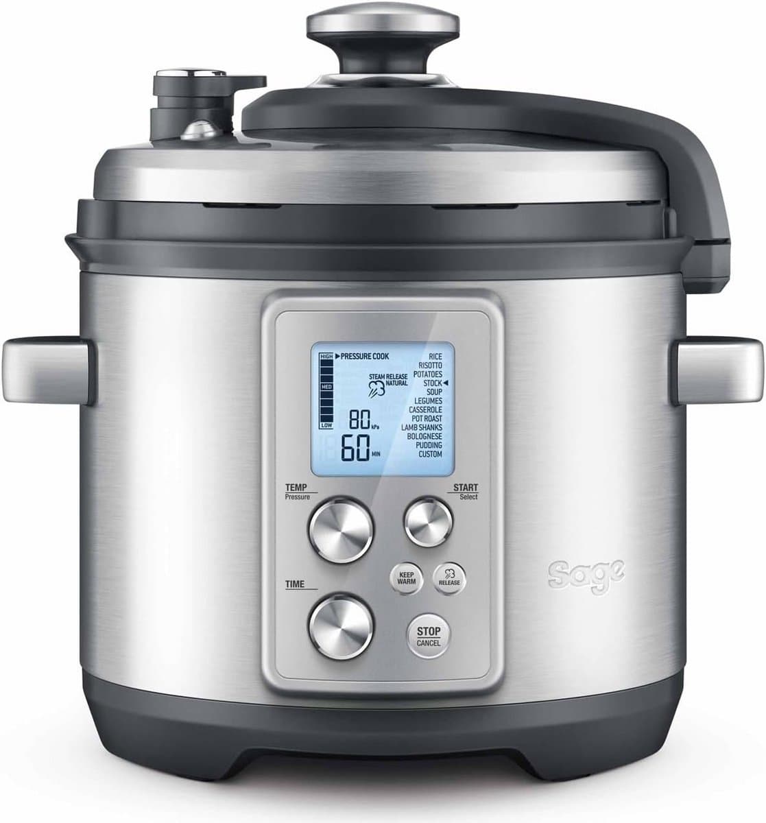 Multicooker voor Snel en Langzaam Koken en Braden met Druksensor — afbeelding 1