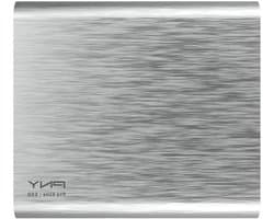 Draagbare SSD - Externe Harde Schijf - Snelle Data Transfer - Aluminium Design - 500GB - Zilver