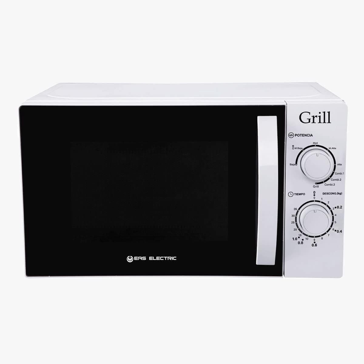 Magnetron met Grill - Compacte Oven - Snel Eten Bereiden - Ruime 20 Liter Inhoud - 700 Watt Vermogen - Wit — afbeelding 1