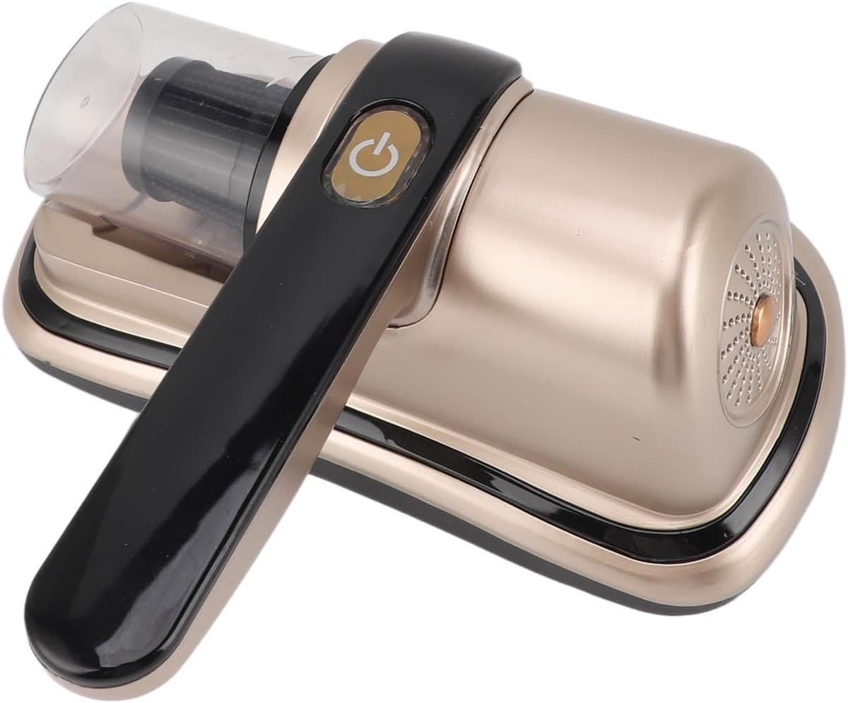 Krachtige handstofzuiger voor allergieën en mijten - 8000 Pa zuigkracht - 1200 mAh batterij - 180 ml reservoir inhoud - ideaal voor bedden — afbeelding 1