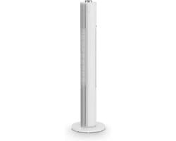 Torenventilator - Stil Verkoeler - Ruimte Verfrissen - Vleugelloos Ontwerp - 87 cm Hoog - Wit
