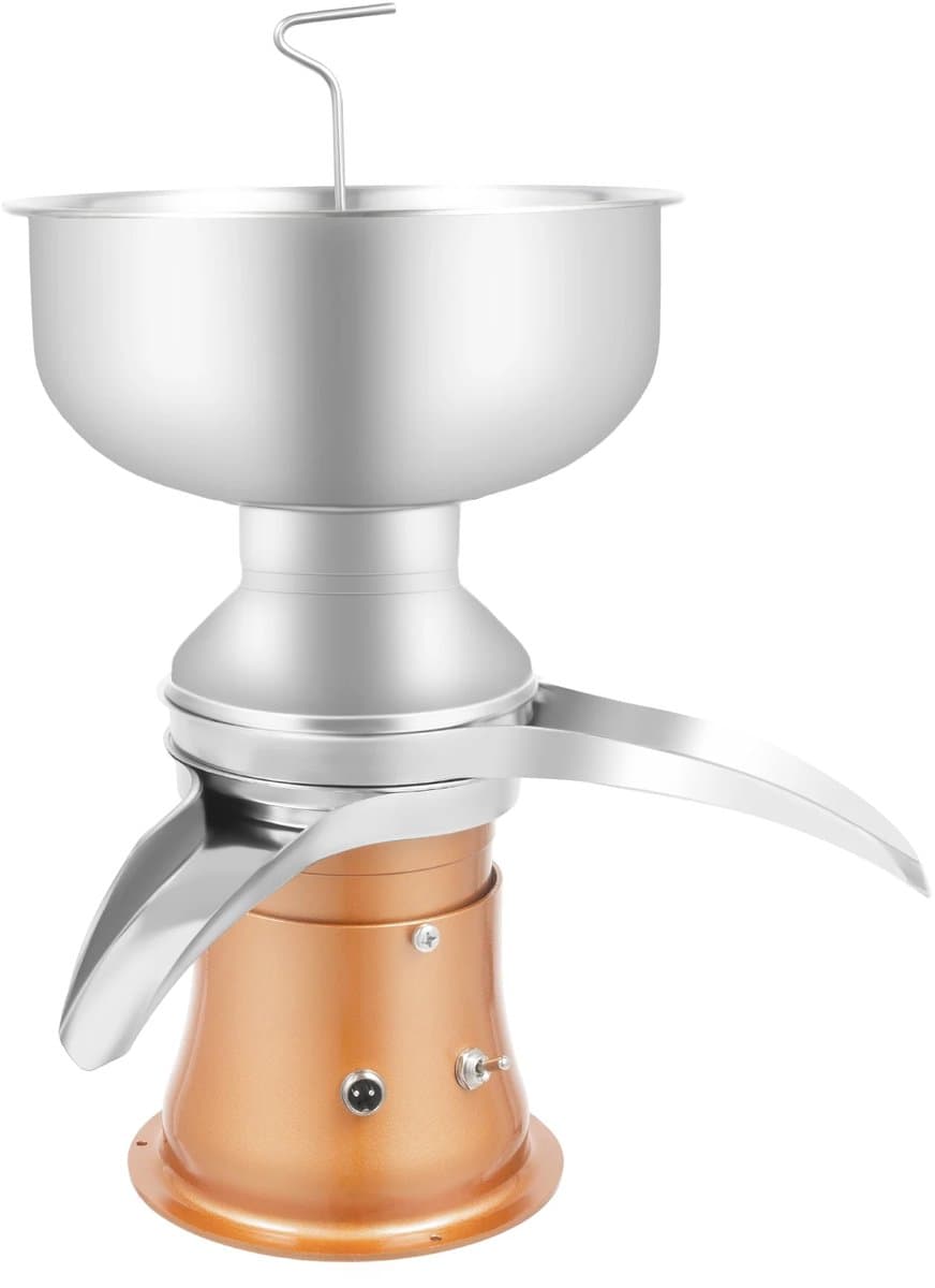 Cellista Melkroomseparator 30W - Elektrische Centrifugaalseparator - 9800-11000RPM - 5L Tank - 50L/u Capaciteit - RVS Melkscheider — afbeelding 1