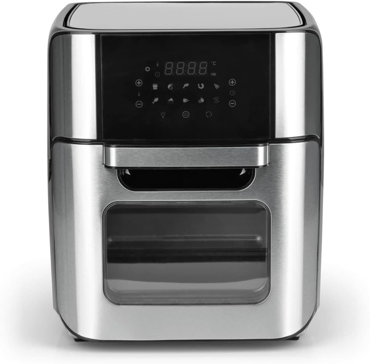 RVV® Heteluchtoven - Oven - Airfryer Oven - Roestvrij Staal - Zilver- 36cm x 33cm x 38cm — afbeelding 1