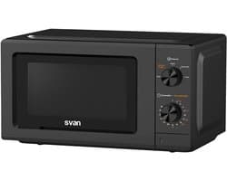 Magnetron Oven - Compacte Keuken - Snel Opwarmen - Ontdooifunctie - 19 Liter - Zwart