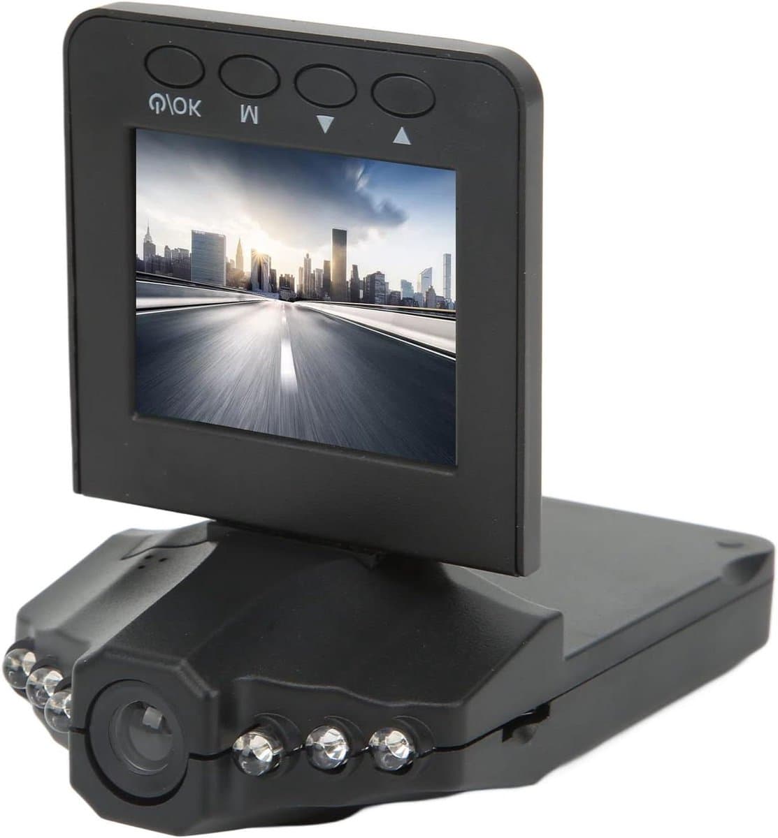 Dashcam - Autocamera DVR - Verkeersveiligheid - 1080P HD Nachtzicht - 2.5 inch display - Zwart — afbeelding 1