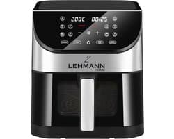 6 Liter Heteluchtfriteuse met 10 Kookprogramma's - Digitale Air Fryer met Temperatuurregeling 76-200 °C