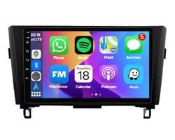 Autoradio 4/64 met Carplay en Android auto | Geschikt voor Nissan Qashqai J11 en X-Trail 3 2013-2018 | Radio scherm met Navigatie | 2013 2014 2015 2016 2017 2018 | X trail xtrail T32