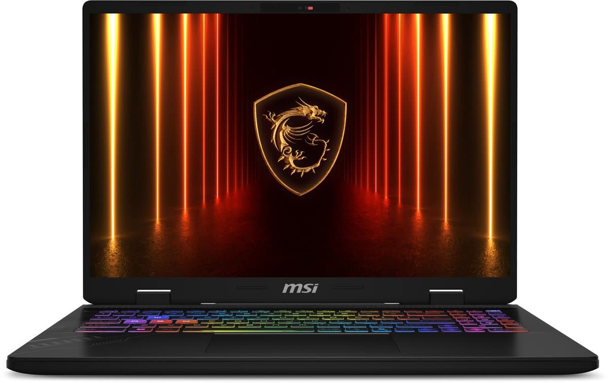 MSI Crosshair 16 HX AI D2XWFKG-090NL - Gaming Laptop - Core Ultra 7 - RTX 5060 - 16GB/1000GB - 240 Hz - 16 inch — afbeelding 1