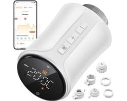 Slimme wifi-radiatorthermostaat, digitale verwarmingsthermostaat