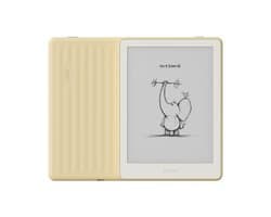 2e Kansje BOOX Go 6 (Gen II) - 6'' e-Reader – Geel - 300 PPI ePaper, Android, Google Play Store, 3 GB RAM, 32 GB opslag, microSD, verstelbare frontverlichting, InkSense Plus-compatibel