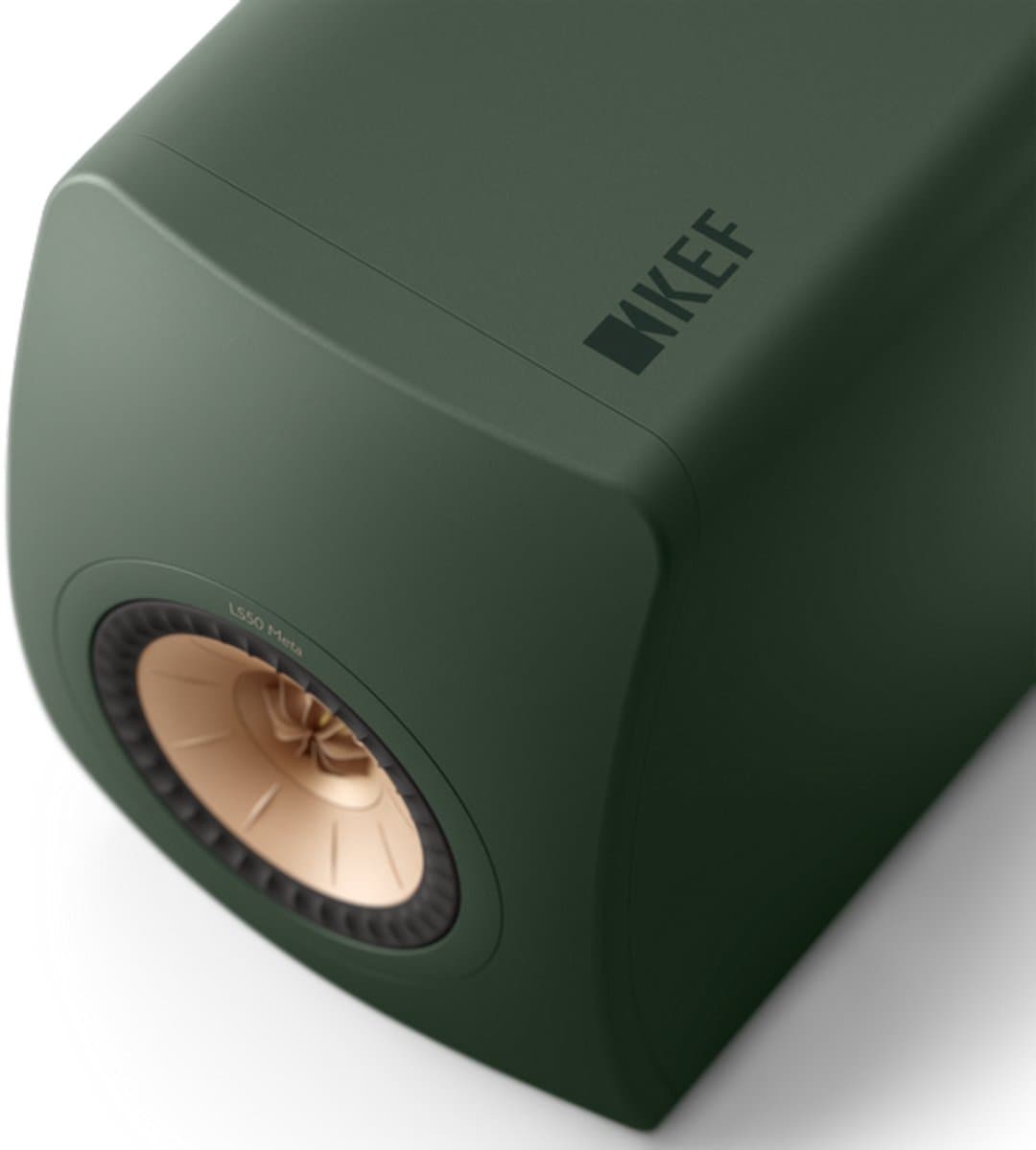 KEF LS50 Meta Passieve Boekenplank speaker - Moss Green (per paar) — afbeelding 1