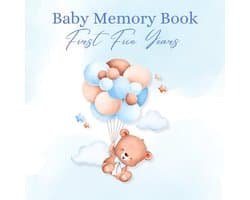 Baby Memory Book: First Five Years | Blue Bear Cover