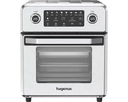 Heteluchtoven - keukenoven - voor vetarm koken - Hot Turbo Air System - 14 liter - roestvrij staal