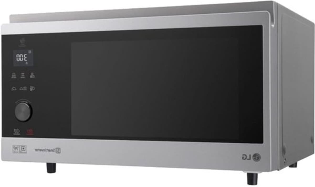 Hybride heteluchtoven - Magnetron en grill - Snel koken - Kwartsgrilltechnologie - 39 liter capaciteit - Zilver — afbeelding 1