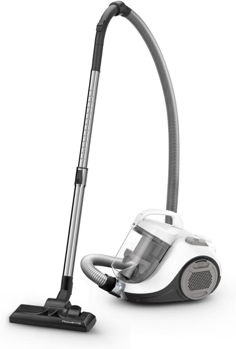SCH® Steelstofzuiger met snoer - Steelstofzuiger - Stofzuiger - Zilver - 45cm x 34cm x 29cm — afbeelding 1