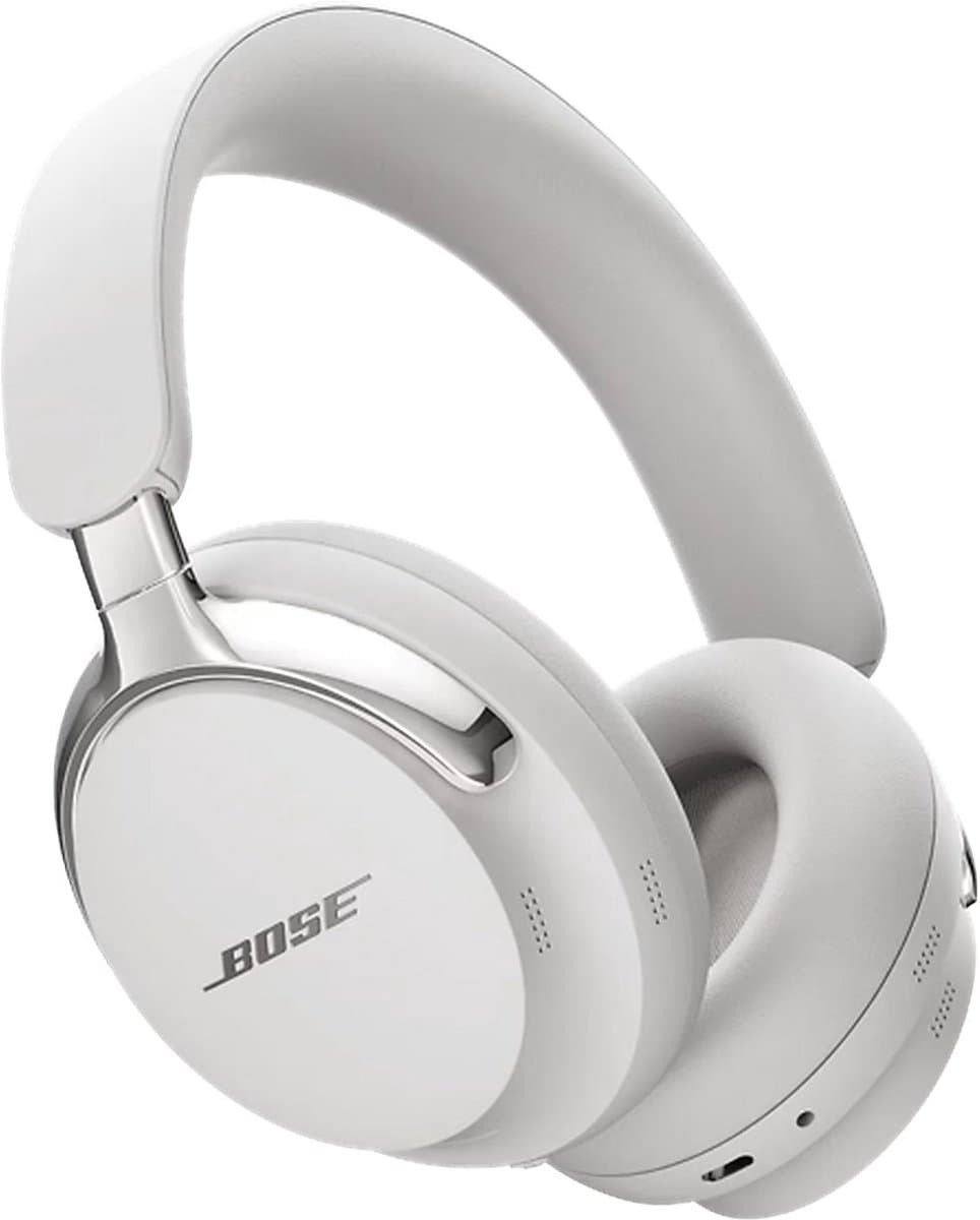 Bose QuietComfort Ultra Headphones (2nd Gen) – Draadloze over-ear koptelefoon – Active Noise Cancelling – Wit — afbeelding 1
