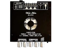 2.1-kanaals Bluetooth digitale versterkermodule met hoge en lage tonen