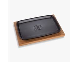 Beefer® keramische schaal Romeinse pot incl. serveerplank XL - 10...