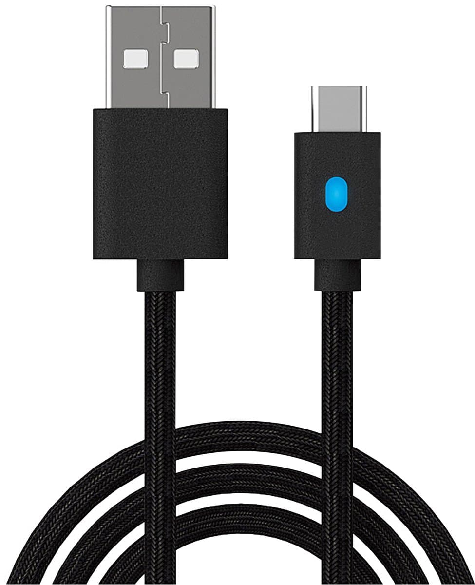 YONO Extra Lange Oplaadkabel geschikt voor PS5 Controller - Xbox - 3 Meter - Type-C Kabel - Oplader - Zwart — afbeelding 1