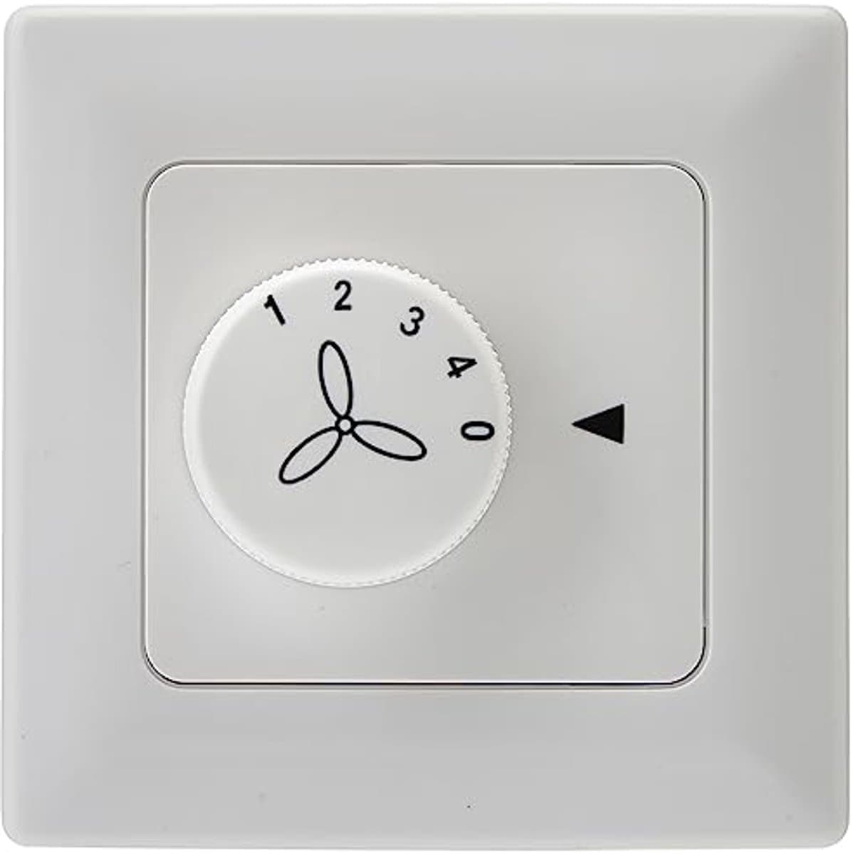 Wandschakelaar voor plafondventilatoren zonder lampen - 4 snelheden — afbeelding 1