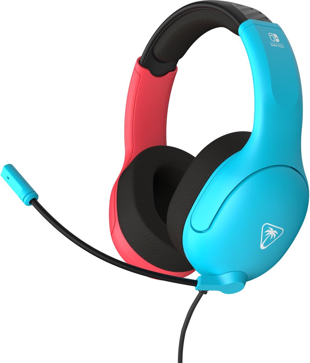 Turtle Beach Airlite Fit - Gaming Headset - Nintendo Switch - Blauw/Rood — afbeelding 1