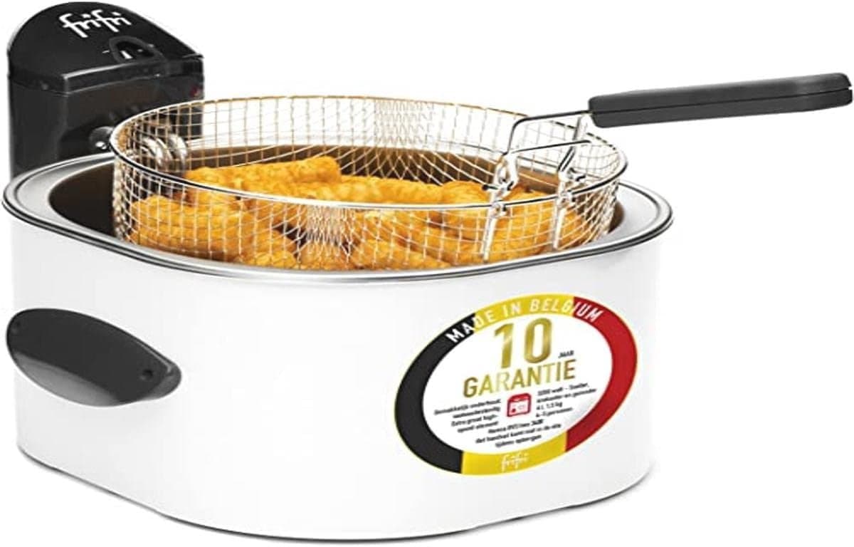Friteuse met 4 liter capaciteit en 3200 W - Veelzijdig en efficiënt koken — afbeelding 1