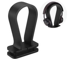 Houten Hoofdtelefoonhouder - Universele Houder met Kabelbeheer - Minimalistisch Design