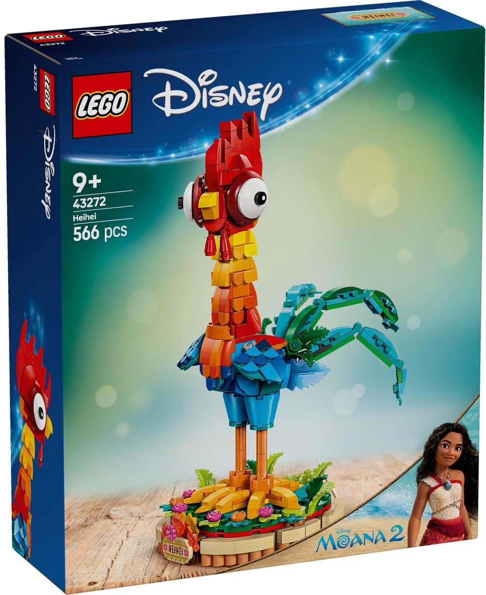 LEGO Disney - Vaiana 2 Heihei Constructiespeelgoed — afbeelding 1