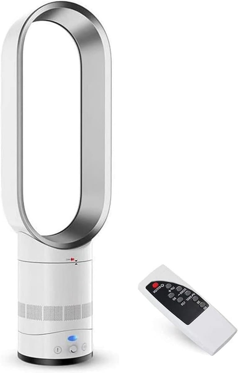 16 inch Bladloze Torenventilator met Afstandsbediening - Energiebesparend en Stil — afbeelding 1