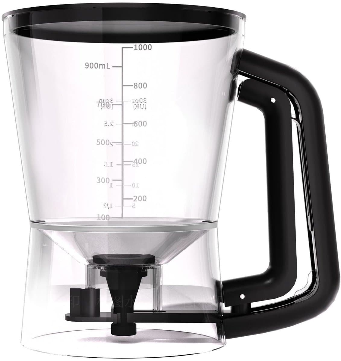 Beslagdispenser, beslagtrechter, cupcake handdispenser, maatbeker, bakgereedschap — afbeelding 1