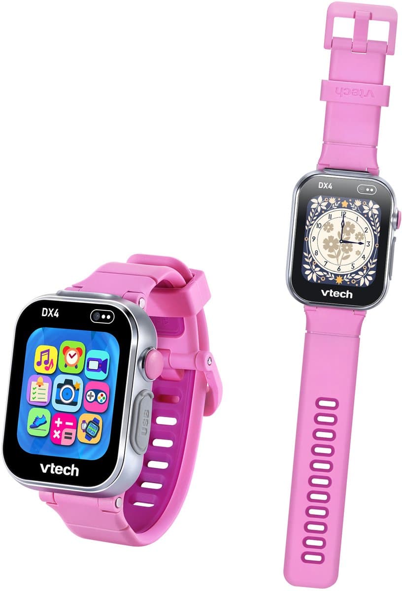 VTech KidiZoom Smartwatch DX4 - Kinderhorloge - 5 tot 14 Jaar - Roze — afbeelding 1
