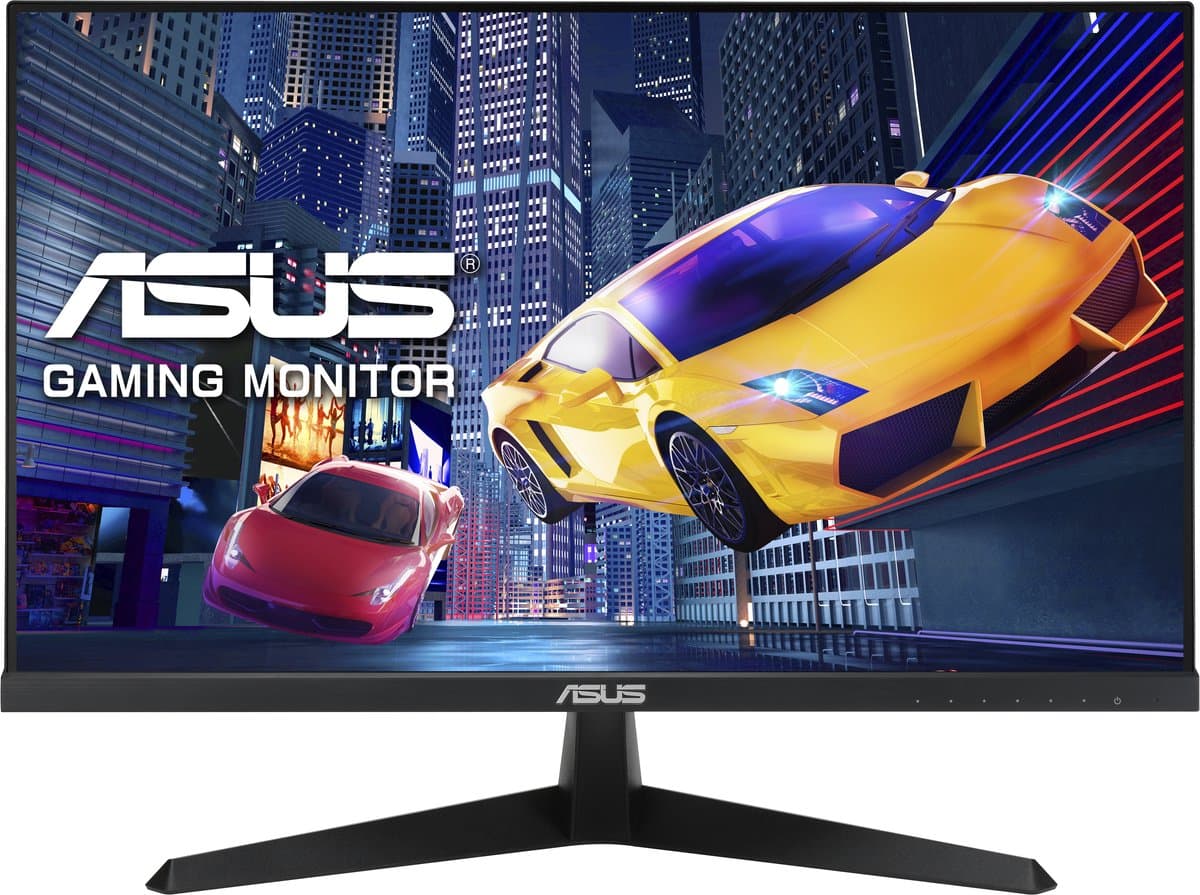ASUS VY249HGR - LED monitor 23.8" - 1920x1080 (Full HD) @ 120Hz - IPS - 250 cdm² - 1500:1 - 1 ms - 1x HDMI, 1x VGA - Zwart — afbeelding 1