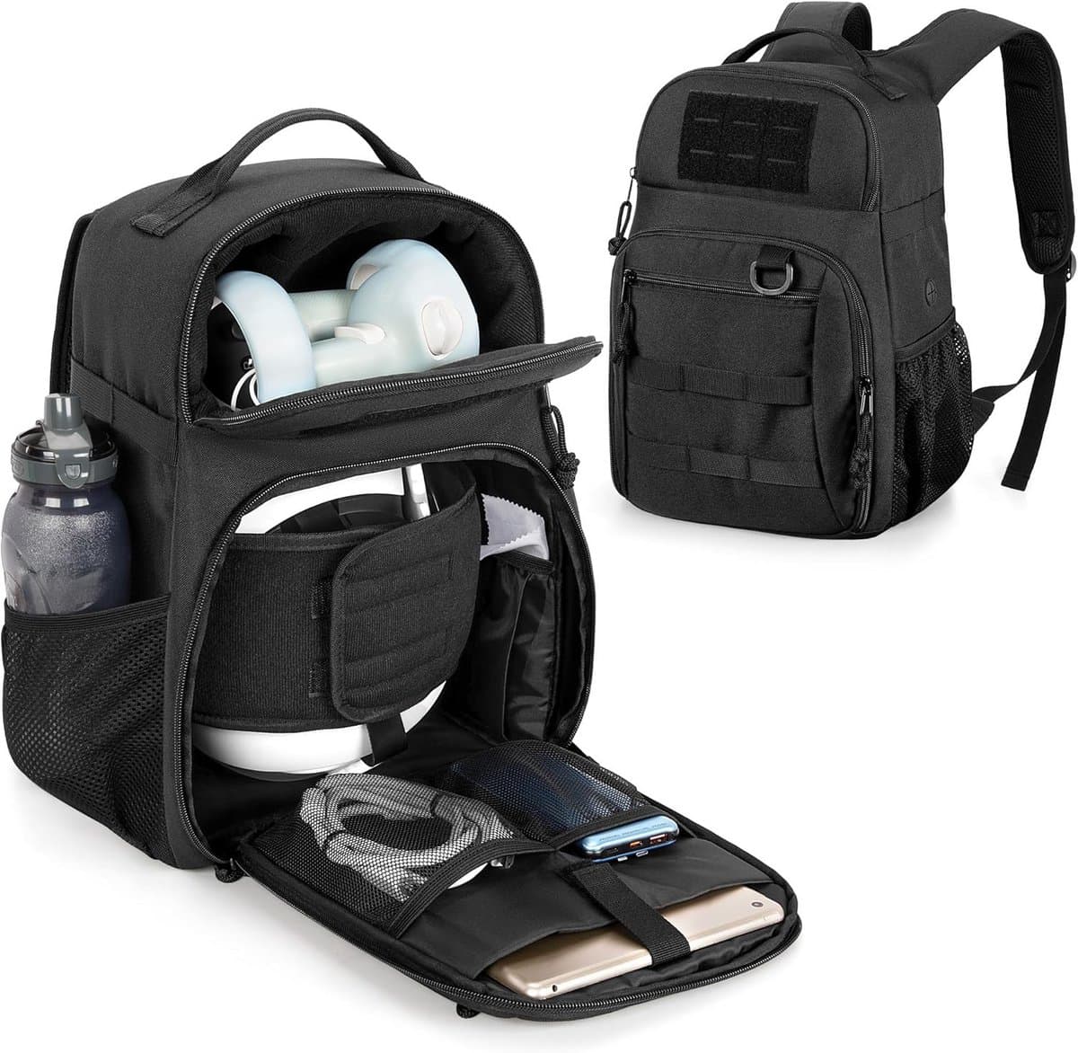 Harde Opbergcase voor VR Headset en Accessoires - Compatibel met Quest 2, Quest 3, Quest Pro & Elite Band — afbeelding 1