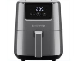 Mini Heteluchtfriteuse - Compacte Airfryer - Snelle Maaltijden - Digitale Timer - 2 Liter - Grijs
