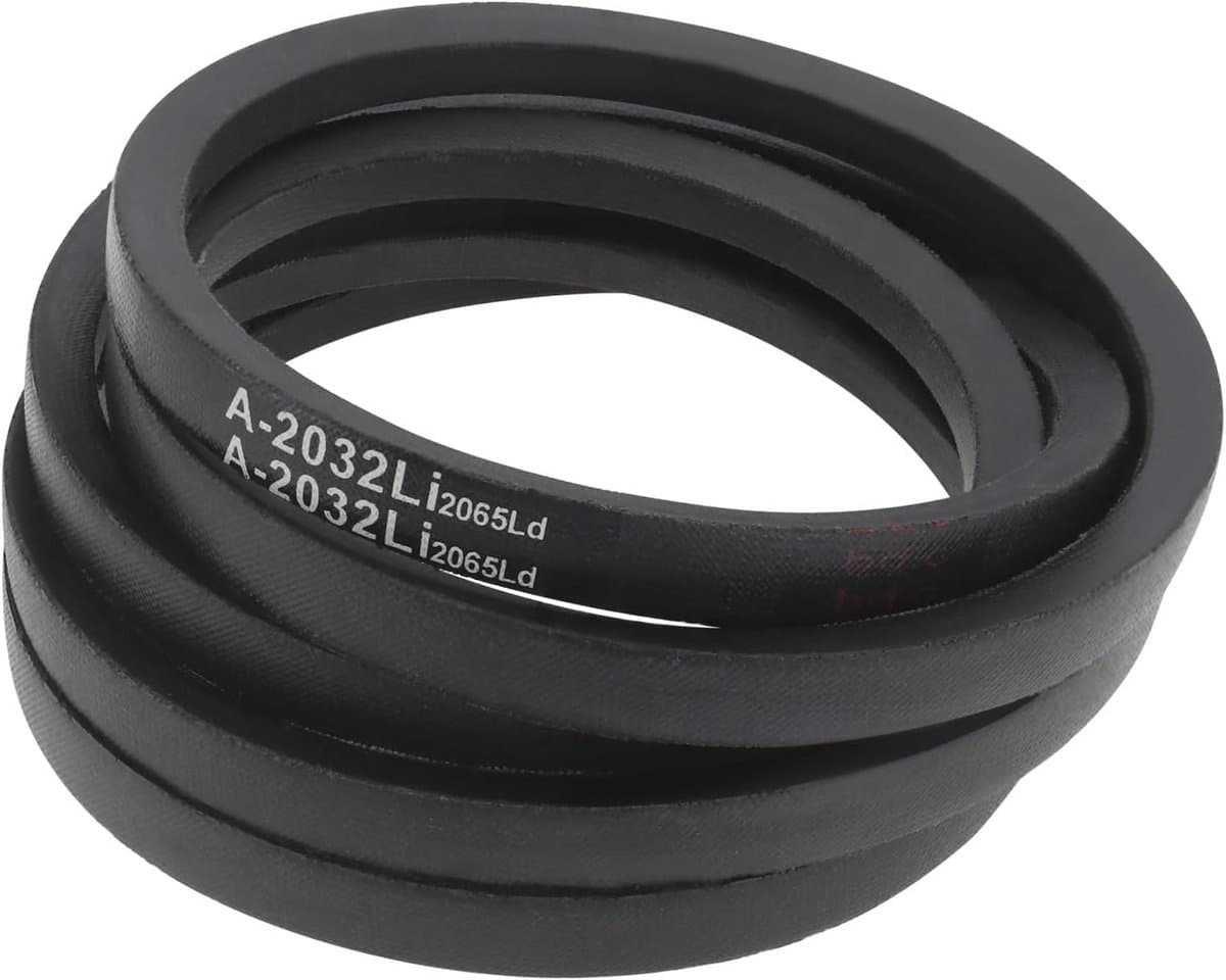 Grasmaaier V-riem 2032mm Binnenomtrek 13mm Breedte Middenpoelie Stapel naar Dek Riem — afbeelding 1