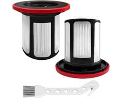 Filter - 2 Stuks Geschikt voor Bosch Unlimited Serie 6 Accustofzuiger - Stofzuiger onderhoud en reinigings accessoires - Stofzuigerfilter - hepa filter - stofzuigerfilter - Vervangingsfilter - Stofzuiger Onderdeel — afbeelding 1