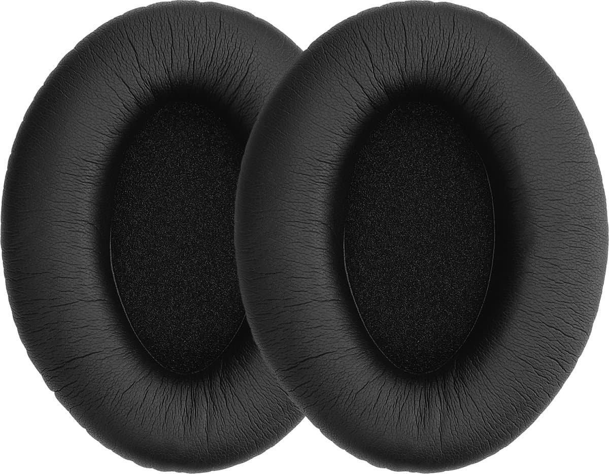kwmobile 2x oorkussens geschikt voor Bose A20 Aviation Headset - Earpads voor koptelefoon in zwart — afbeelding 1