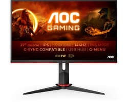 AOC 27G2U - Full HD IPS 144Hz Gaming Monitor - 27 Inch