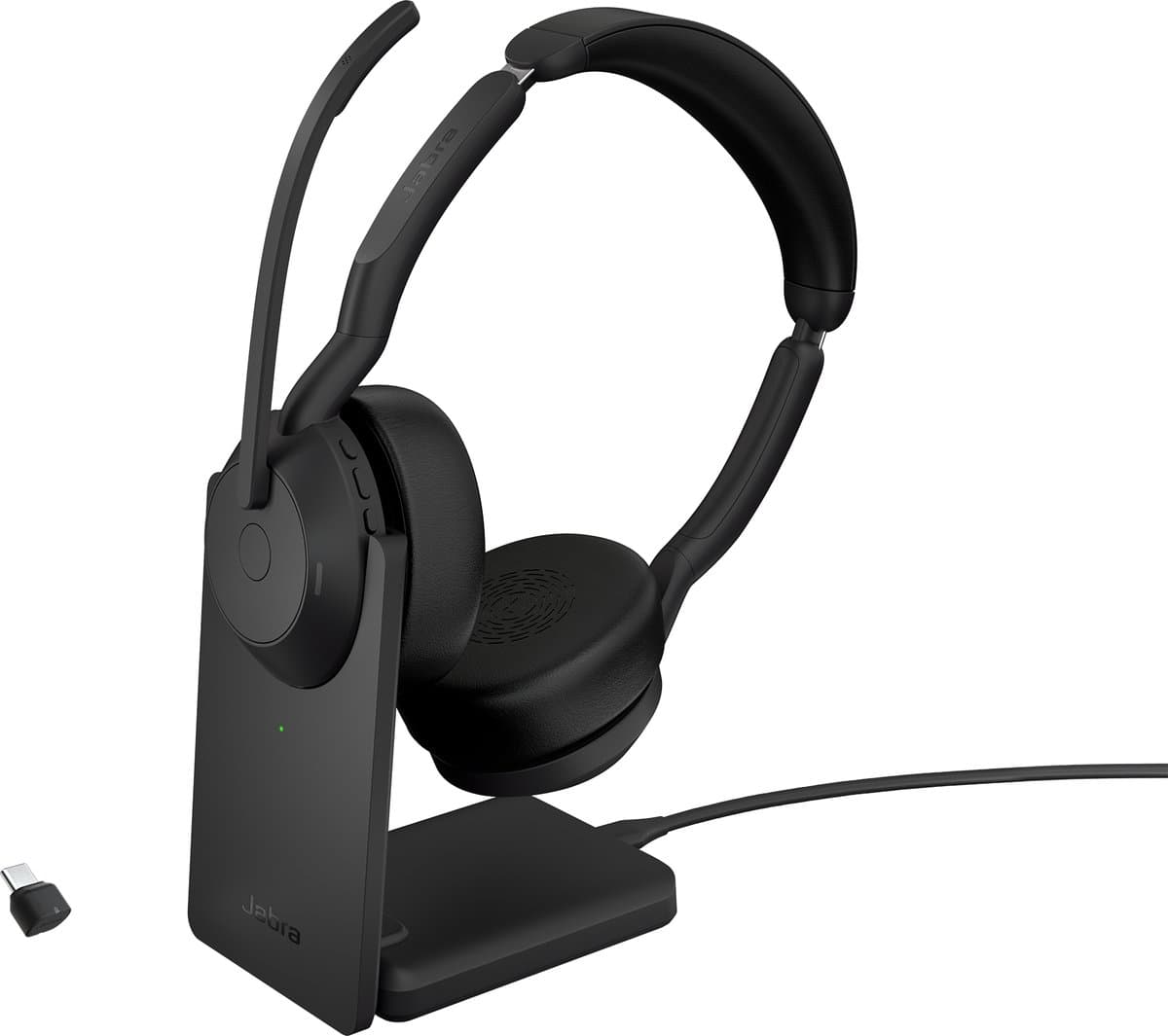 Jabra Evolve2 55, Incl. oplaadstandaard headset — afbeelding 1