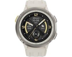 HiFuture MIX 3 Smartwatch - 1,43 inch AMOLED - Bluetooth bellen - Hartslagmeter & SpO2 - 47 mm - Latte
